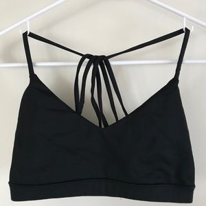 forever 21 sports bra bralette black